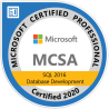 MCSA SQL 2016 Database Development