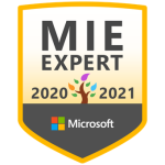 Microsoft Innovative Educator Expert 2020-2021